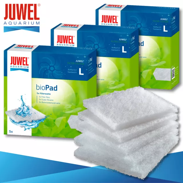 Juwel 3 x 5 Pièce Biopad Filtre Ouates L Aquarium Milieu Filtrant Éponge Mouches