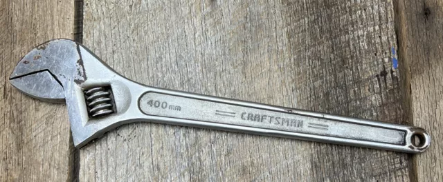 CRAFTSMAN 16" ADJUSTABLE WRENCH FORGED IN U.S.A. Model 44606 400mm