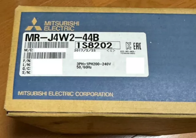 MITSUBISHI Electric MR-J4W2-44B AC Servo Amplifier MRJ4W244B New from Japan