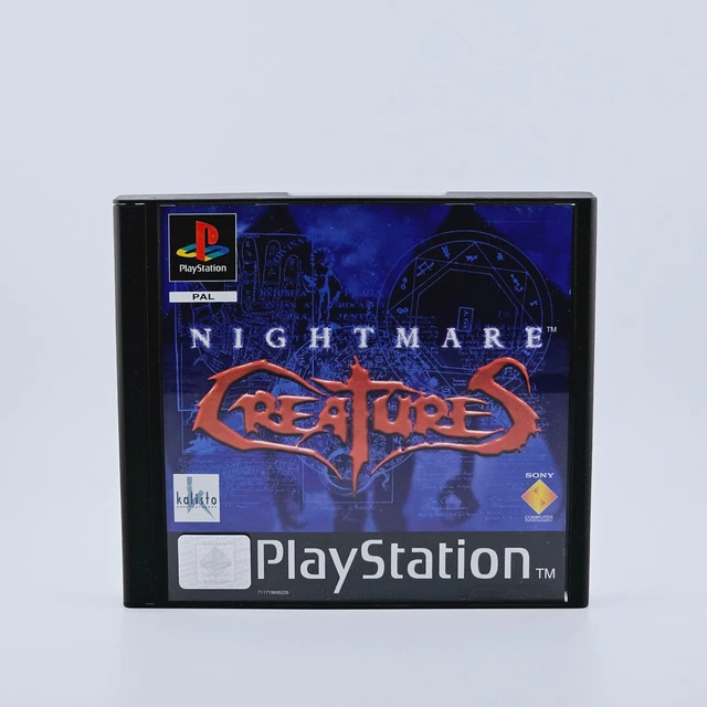 Nightmare Creatures PS1 Sony PlayStation 1 PAL GC Good Condition Cleaned Tested