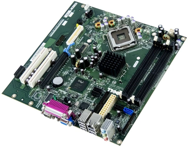 Pack Carte Mère Dell DG33M03 + Intel Core 2 Quad Q8200 + 4Go DDR2 – Occasion