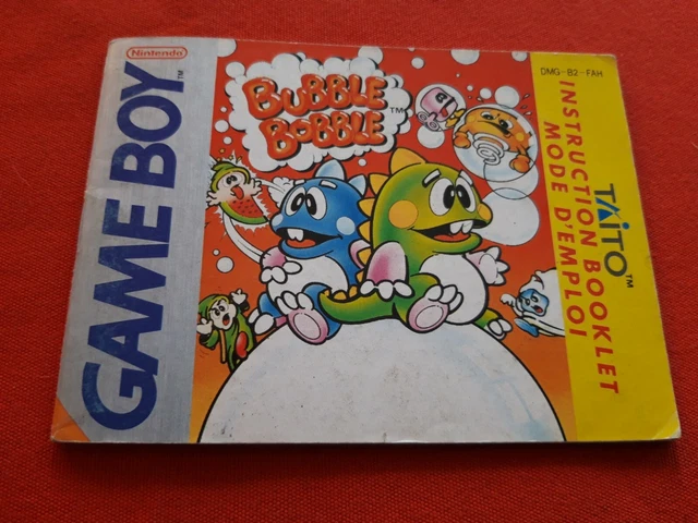 Bubble bobble - GB - Jeu Occasion Pas Cher