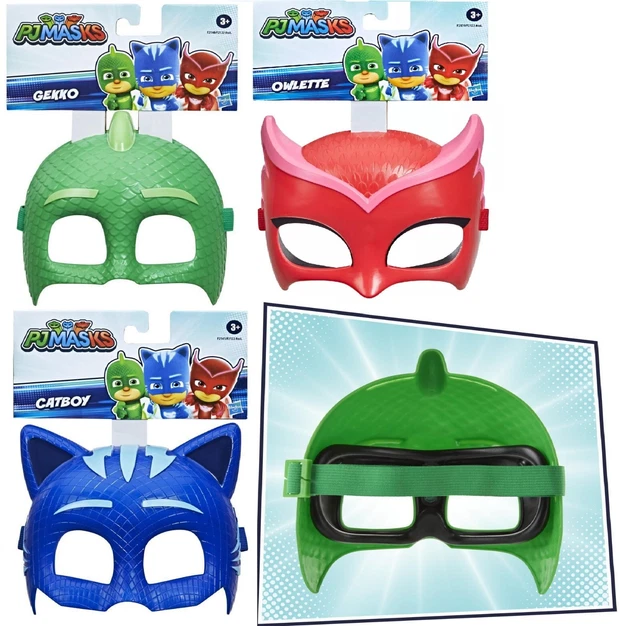 PJ MASKS HERO Face Mask Durable Age 3+ New Toy Catboy Gekko Owlette