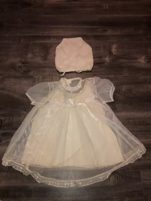 Vintage Baby Girl Christening Dress