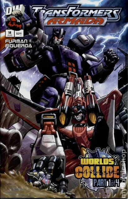 Transformers Armada Energon #14 VG 2003 Stock Image Low Grade