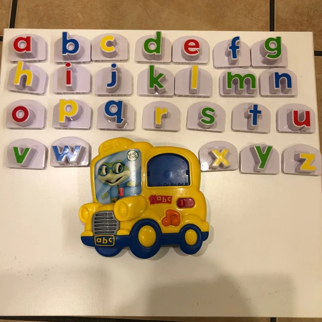 LEAPFROG FRIDGE BUS Set Letters Phonics Alphabet £22.95
