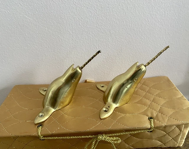 Urban Outfitters Brass Narwhal Hooks