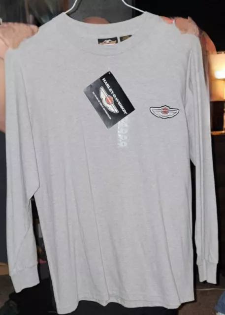 100th Anniversary harley davidson shirt large long sleeve Shirt