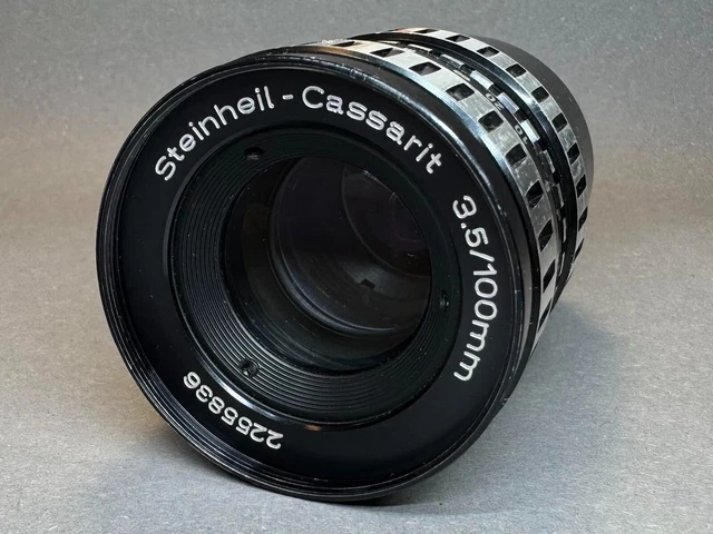 LENS STEINHEIL CASSARIT 3.5/100mm bajonett made in Germany