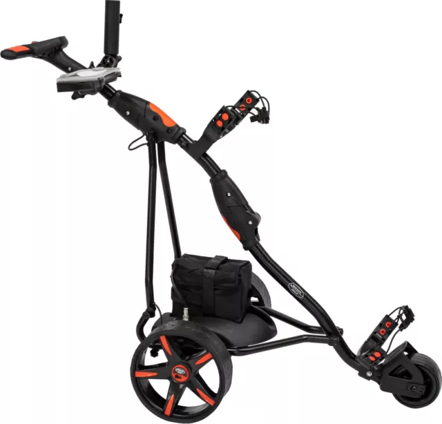 BeeGon Elektro-Golf Trolley GT-S500T Pro  "Black-Red"  33Ah Akku