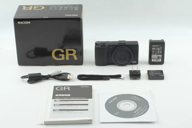 [Mint in Box SH:3261] Ricoh GR 16.2MP Digital Compact Camera From JAPAN 809 2
