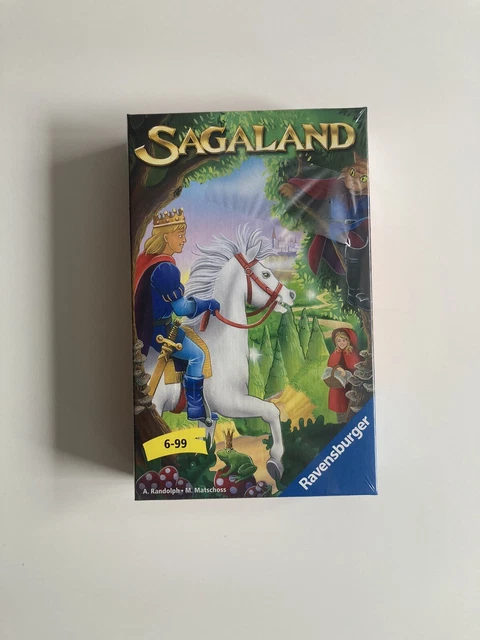 Ravensburger Sagaland,Brettspiel Gesellschaftsspiel Kinderspiel NEU Blitzversand
