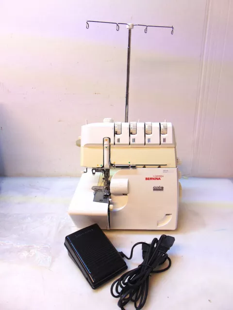 Bernina 1150MDA Serger Sewing Machine With New Speed Adjuster Foot Control-S7110 Bernina 1150MDA Serger Sewing Machine With New Speed Adjuster Foot Control-S7110