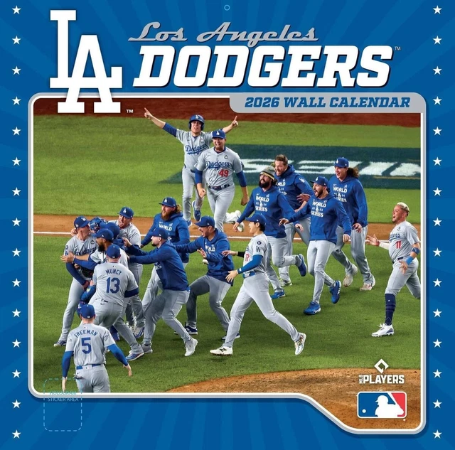 DODGERS 2026 CALENDAR With Shohei Otani Ands 121 51 PicClick UK Dodgers 2026 Calendar With Shohei Otani Ands.webp