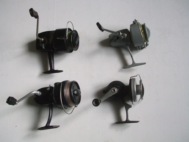 Lot De 8 Moulinets De Pêche Anciens Et Vintage – Occasion