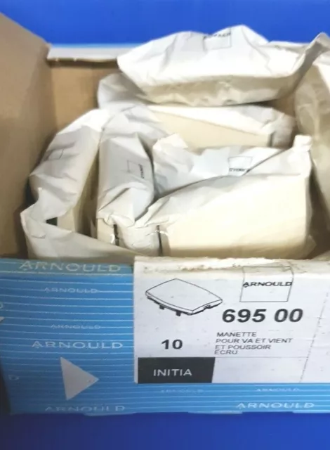 Arnould INITIA ref 69500  Manette inter Va et vient écru a l'unité
