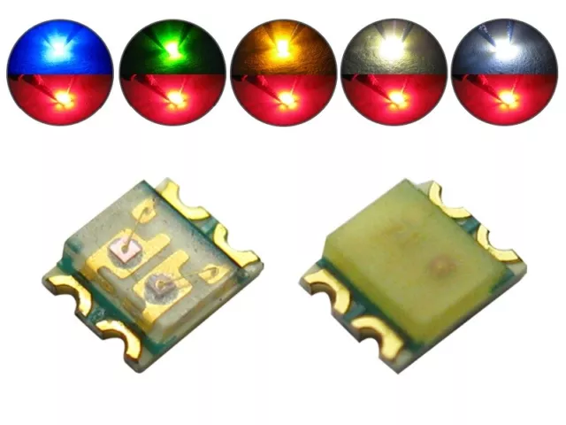 SMD LED 0605 DUO Bi Color LEDs blau / grün / warmweiß / kaltweiß / gelb - rot