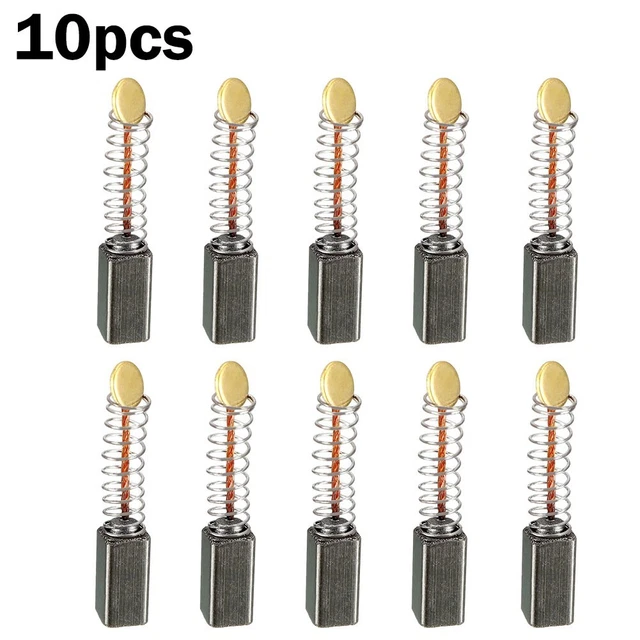 Lot De 10 Paires De Balais Carbone Pour Moteur - Dimensions 10/16x3/8x1/4 Pouces | Pièces De Rechange