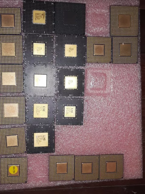 21- LSI  Vintage  CPU, GOLD Scrap or collect