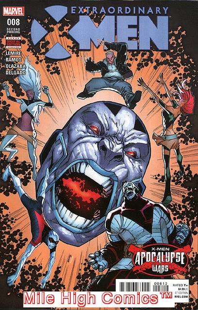 EXTRAORDINARY X-MEN (2015 Series) #8 2ND PRINT Fine Comics Book