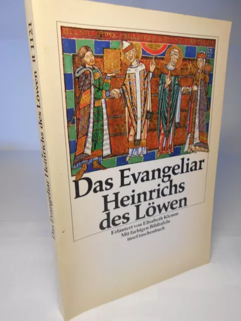 Das Evangeliar Heinrichs des Löwen. Wiedergabe und Erläuterungen (Insel, Klemm)