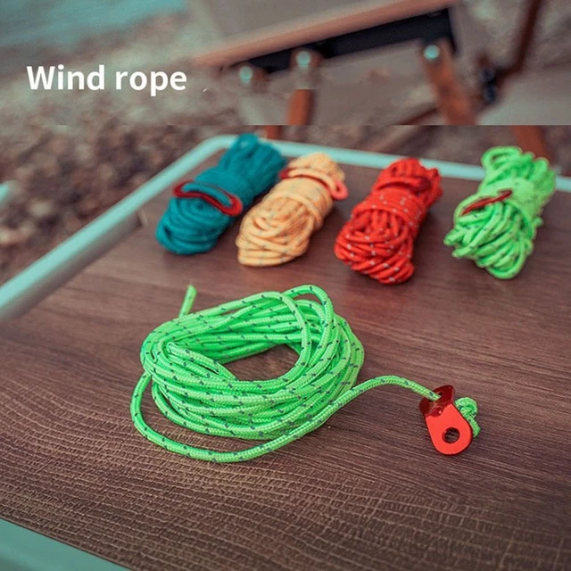 Corde Paracords 550 Cordon de paracord Cordes de tente de lanière Kit de survie