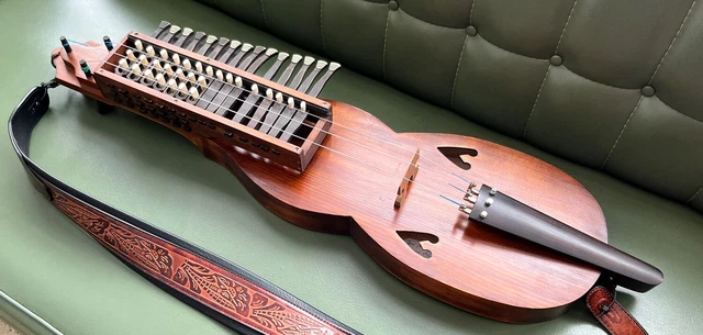 Nyckelharpa (Swedish Stringed Instrument)