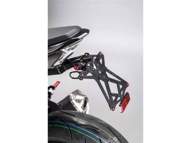 Support de plaque LIGHTECH noir Kawasaki Z900 - NEUF 2