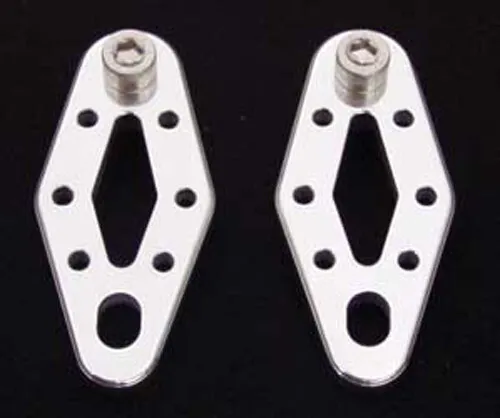 ModQuad Toomey Pipes Rear Hangers Straight Lines - Polished EH1-R1