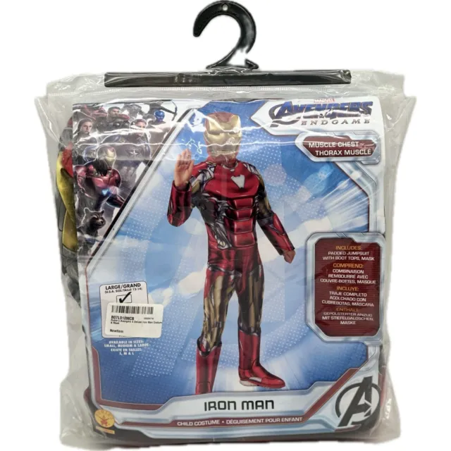 Marvel: Avengers Endgame Deluxe Iron Man Costume & Mask