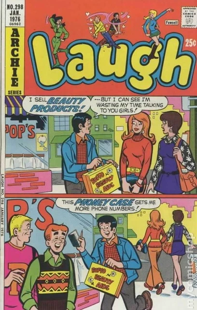 Laugh Comics #298 VG 1976 Stock Image Low Grade