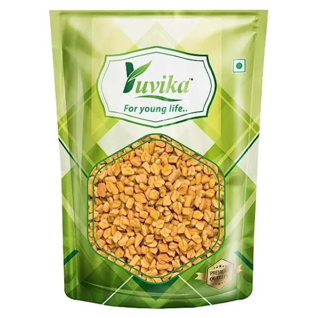 YUVIKA Methi Dana, Fenugreek Seeds, 200 gm, Natural Free Shipping