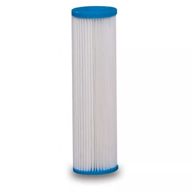 10" Pleated water filter cartridge, Washable sediment filter High flow rate 10�m