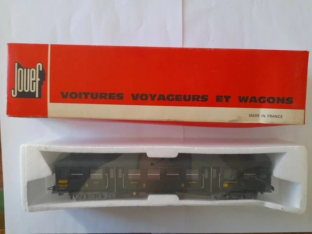 Jouef 5101 5102 5103 5104 Ho Sncf Rame 6 Voitures Modernisées Romilly Neuves en Boite