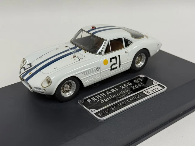 TECNOMODEL TM18-254C FERRARI 250 TESTA ROSSA PONTOON FENDER 24H LE MANS 1957 #9