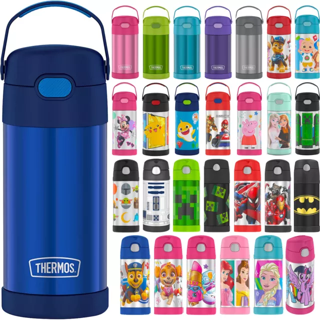 Thermos 12 oz. Kid's Funtainer Vacuum Insulated Stainless Steel Water Bottle