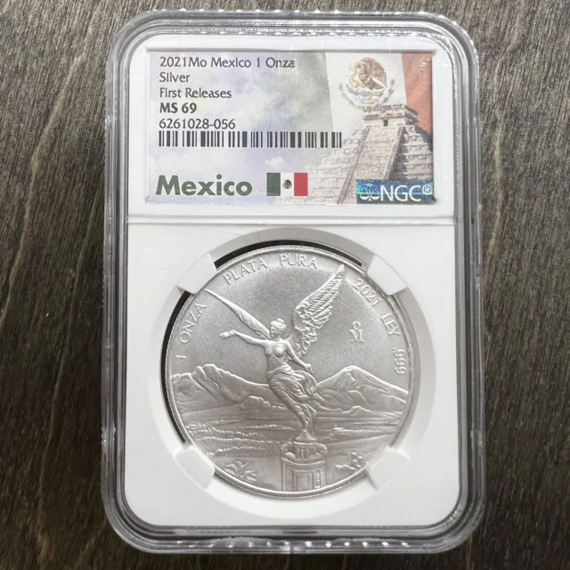 2021 Libertad 1oz 🇲🇽 NGC MS69 Early Releases 1 Onza First Releases Mexico Coin