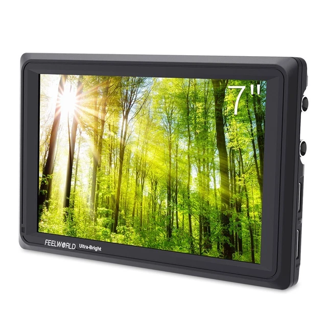FEELWORLD FW279S 7 inch Bright 2200nit DSLR Camera Field Monitor 3G SDI 4K HDMI