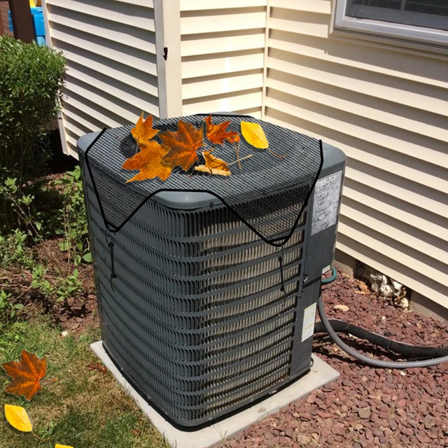 OUTSIDE AIR CONDITIONER Mesh Cover Vinyl for Units AC Top Protector at