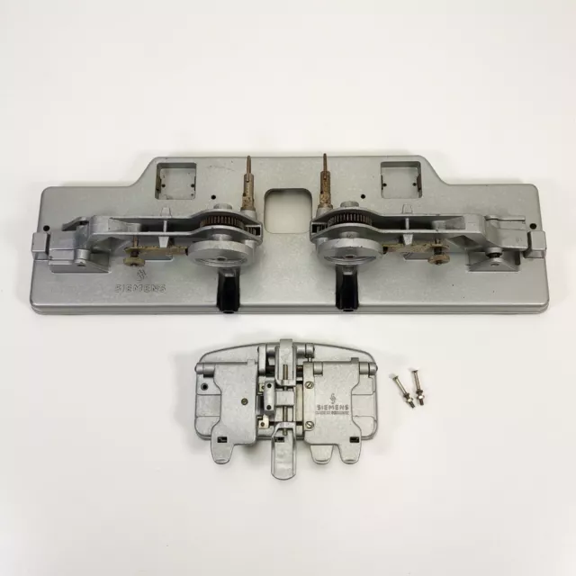 Brazos de cuerda/rebobinado y empalme de película de cine vintage Siemens de 16 mm