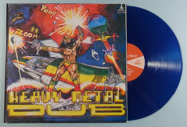 SCIENTIST "Heavy Metal Dub" COLORED Vinyl LP VG+ CLEAN 🎺 CLASSIC Dub Reggae Ska