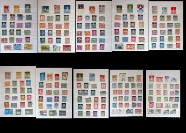 Stamp Collection Mostly From Netherlands & Some From Sweden Norway Denmark Finla