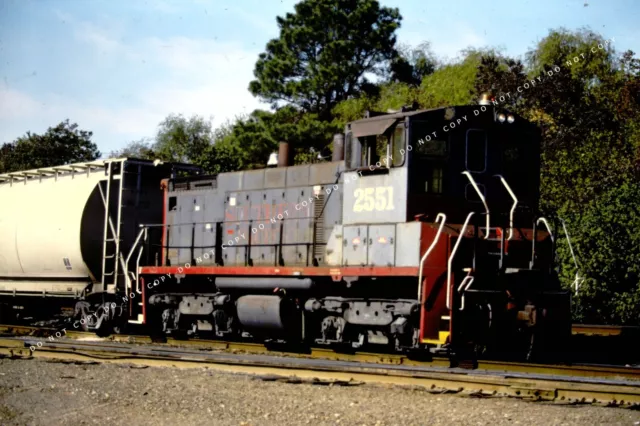 Original Rail Slide - SP Southern Pacific 2551 Houston, tx
