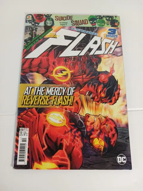Flash Dc Super Heroes - At The Mercy Of Reverse Flash -Issue 1 - Titan Magazines
