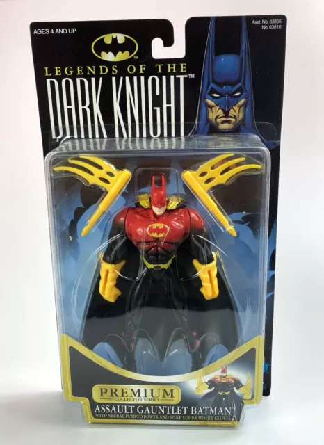 Assault Gauntlet Batman Legends Of The Dark Knight Figure New 1996 Kenner