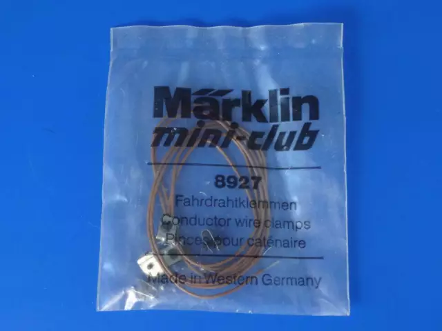 MARKLIN Z - 8927 - Catenary - Conductor wire clamps - mini-club / NEW