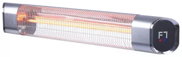 Lentz Terrassen Wand Heizstrahler 2000 W mit Fernbedienung und Timer Neu OVP