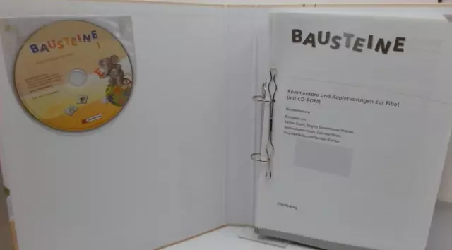 BAUSTEINE Fibel Ausg. 2008 Kommentare, Kopiervorlagen mit CD-ROM Lehrerausg 3