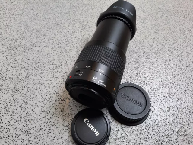 Canon EF 80–200 mm 1:4,5–5,6 II Zoom Objektiv – für Canon EOS DSLR SLR (pn207)