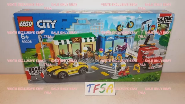LEGO City 60306 Shopping Street Neuf et scellé